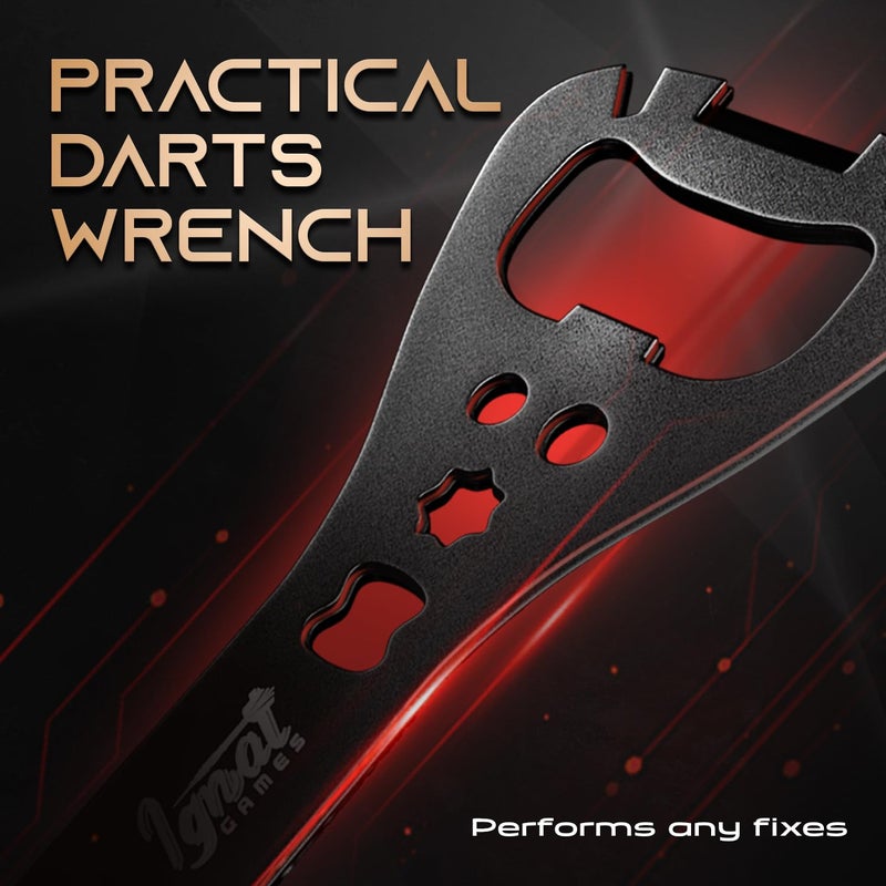 IgnatGames Dart Flights and Accessories â€“ 18/30 GlideXPro 130 Micron Flights in Various Shapes and 6 Flight Protectors - Image 5